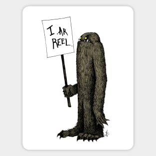 Bigfoot the Subtle Cryptid Sticker